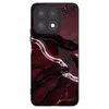 Silikonski črni ovitek za Honor X8a - Cherry stone