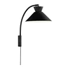 Nordlux - Zidna lampa DIAL 1xE27/40W/230V crna