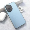 Maska AG Frosted za Honor 400 svetlo plava