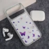 Maska Sunny Garden za iPhone 17 Pro Max Purple Blossom