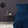 De Petrol Blue Satenska Posteljina Super King