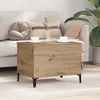 Klubska miza Umetni hrast 60 x 44,5 x 45 cm Inženirski les