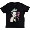 Pink Majica Paint Pen Unisex Black 2XL