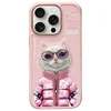 NIMMY COOL & CUTE 2.0 maskica s motivom mačke za iPhone 16 Pro Max, ružičasta