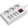 Brennenstuhl Razdelilna letev Brennenstuhl1550620417, 7 vtičnic, stikalo, bele barve, H05VV-F 3G1,5