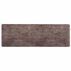 Vidaxl Preproga runner MARSA Siva 80 x 250 cm Poliester in PVC