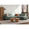 Atelier del Sofa Ugaona garnitura na razvlačenje S-Loft Right, 206 x 290 cm, Zelena