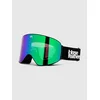 Horsefeathers Edmond Black Goggle mirror green