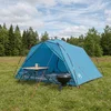 Tunelski šator Plava 4 osobe 185T Poliester s PU premazom