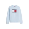 Tommy Jeans Majica mornarska / svetlo modra / rdeča / bela