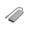 HAMA USB-C Hub, 9 portova, 2 x HDMI, USB-A, USB-C, LAN