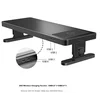 Luwei Postolje za monitor sa USB portom, 54.5x20x10.2 cm, Crno