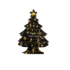 Wallity Zidna dekoracija XMASBLACK-031, 70x100 cm, Crna