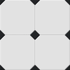 Betera Black White 58x58