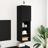 Set TV komoda Crni hrast 30,5 x 30 x 102 cm Konstruirano drvo