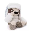 Nici: Plišasti lenivec Izzy Icetumbler s kapo - 35 cm