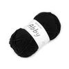 Pletena preja Abby 100 g - črna