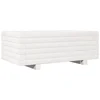 Vrtna sadilica bijela 70 x 40 x 26,5 cm od masivne borovine