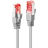 Lindy 47853 omrežni kabel, 3 m, Cat6 S/FTP (S-STP), siv