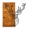 Wallity Zidna dekoracija Deer 1, 56x58cm