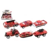 Teddies Kovinski/plasten gasilski avto 7 cm - prosto gibanje