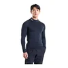 Majice Under Armour Hg Armour Comp Mock LS Black/ White XXL