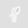 58 105 01 0000: WC priključno koleno SANIT 90° fi: 110 z levim priključkom, alpsko belo