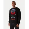 Jack & Jones Pulover Holiday 12287994 Črna Relaxed Fit