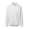 ARMIE Srajca The Jens Struckture Loose Shirt bela