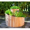 Spirale per erbe aromatiche in legno Luise
