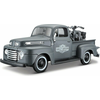 Maisto Automobil 1:24 1948 Ford F-1 Pickup + 1:24 1942 WLA Flathead 32185