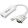 SANDBERG Adapter-konverter VGA + Audio - HDMI FHD 508-78 beli