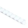 Spirale PVC 10 mm, bele, 100 kos