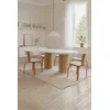 HANAH HOME Set Trpezarijski sto i 6 stolica Bohemian Round London 7