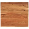 Ploča stola 100x80x3,8 cm pravokutna od punog drva bagrem