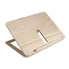 Leseno stojalo za tablico in knjigo 28x21x3.4 cm (leseni)