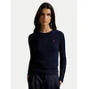 Polo Ralph Lauren Pulover 211971869008 Mornarsko modra Slim Fit