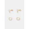 Uhani AllSaints 2-pack