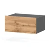 shumee Wotan Grey Oak Viseča nočna omarica 45 cm 1S Nočna omarica Pohištvo za spalnice
