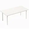 Homestar Jedilna miza za 8 oseb 180x90x75 cm kremna