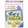 Ravensburger puzzle (slagalice) - Moje prve puzzle/ 3 u 1/ krava/ prase/ konj