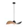 Luster na sajli KAPELLO 1xE27/60W/230V prečnik 55 cm crna/bakarna