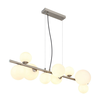 Globo 56140-9H - LED Lestenec na vrvici RIHA 9xG9/3W/230V krom