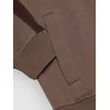 DC Flow Down 1/4 Zip Half-Zip Sweater morel