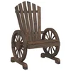 Vidaxl Vrtni stol Adirondack trden les jelke