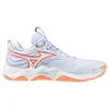 Ženska dvoranska obutev Mizuno Wave Momentum ELITE Blue Finch/White EUR 41