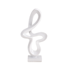 DIKER HOME Apstraktna figura, Bela