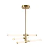 Maytoni MOD106PL-L28G3K - LED luster na šipci AXIS LED/28W/230V zlatni