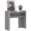 Konzolni stol siva boja hrasta 100x35x90 cm konstruirano drvo