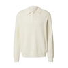 DAN FOX APPAREL Pulover Luca off-bela